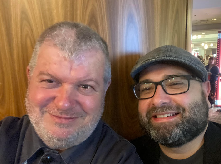 Selfie with Gerard Cohen